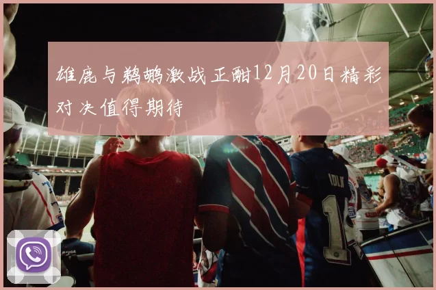 雄鹿与鹈鹕激战正酣12月20日精彩对决值得期待